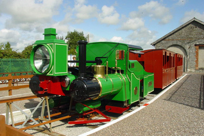 Lartigue Monorail at Listowel (photo by Colin Park - CC-SA 2.0 Generic license)